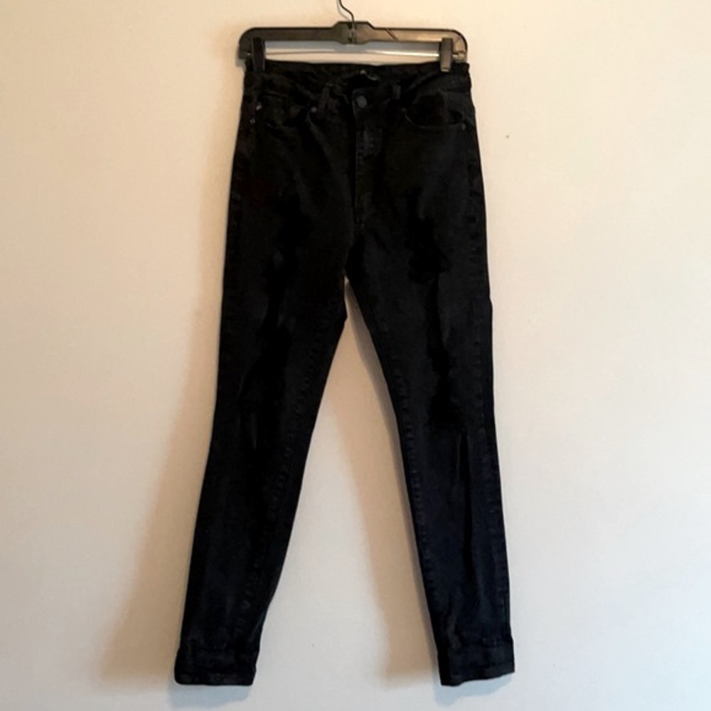 KanCan black distressed denim jeans size 29